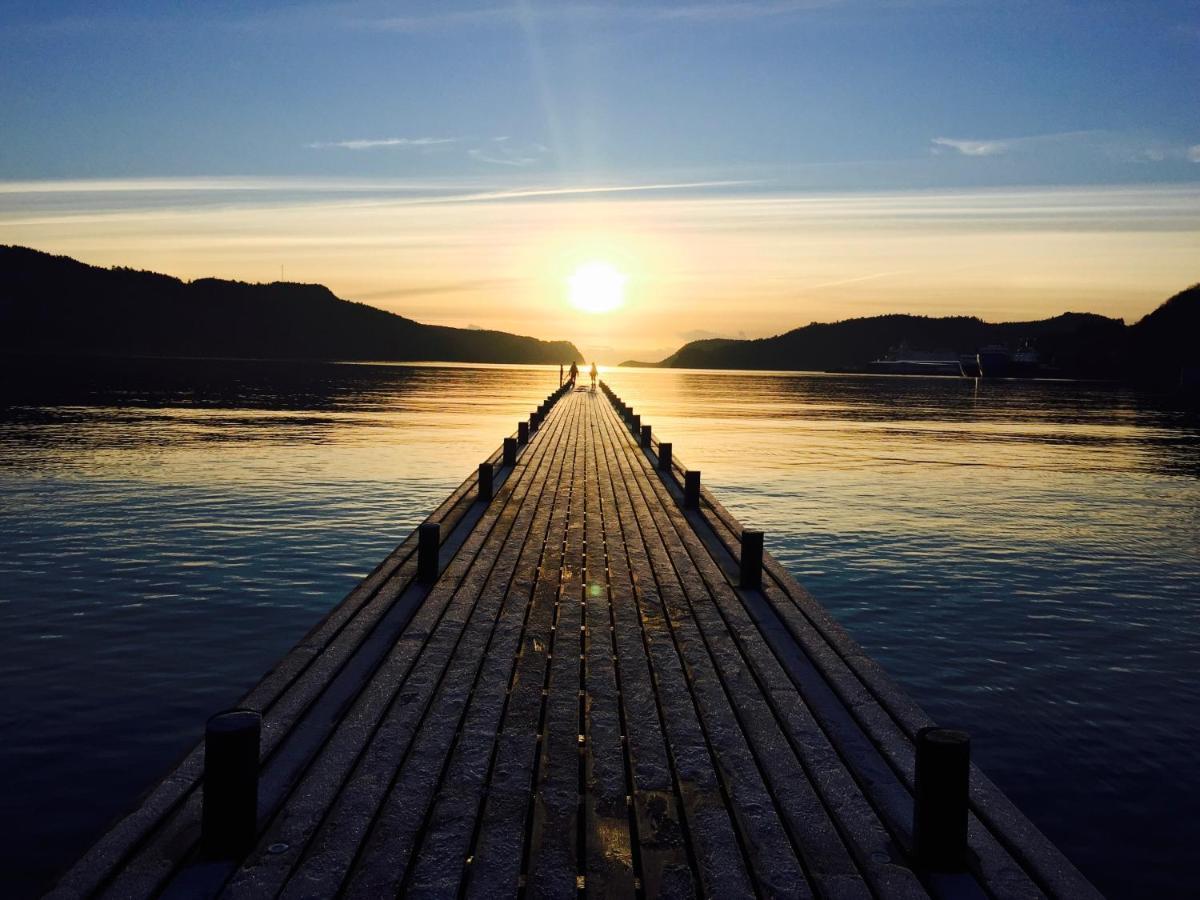 Rosfjord Strandhotel Lyngdal Esterno foto