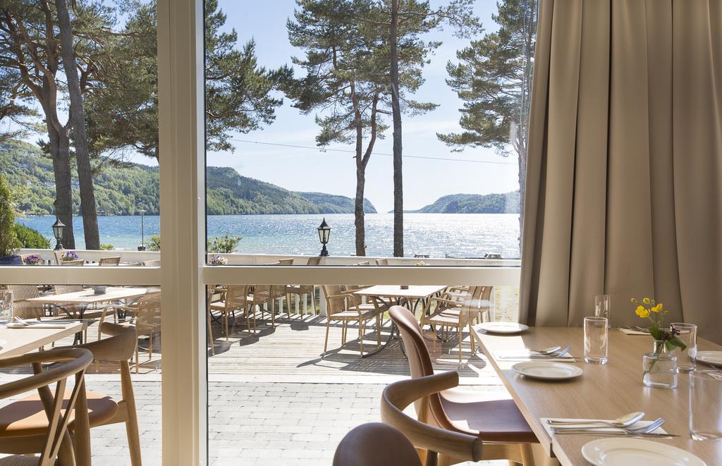 Rosfjord Strandhotel Lyngdal Esterno foto