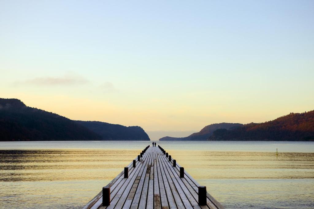 Rosfjord Strandhotel Lyngdal Esterno foto
